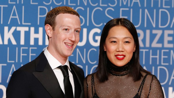 Mark Zuckerberg dan istrinya, Priscilla Chan/ist