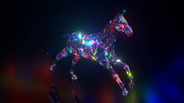 Ilustrasi simbol shio Kuda dengan nuansa energi tahun 2026, menggambarkan perjalanan penuh dinamika dan kesempatan.